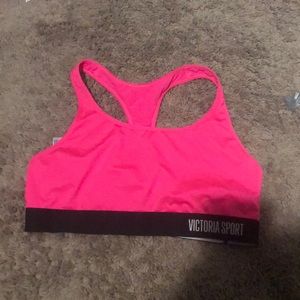 Hot pink Victoria Secret Sports bra